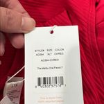 ANDIE Malibu One Piece LT Swimsuit Ribbed Fabric Cherry Red XL long torso NWT Photo 4