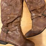Material Girl  Cresta Low Heel Knee High Boots Photo 4