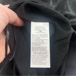 J.Crew NWT  Gwyneth lace-trim slip skirt in textured satin black sz XXS Photo 6