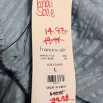 Blue Rain  Sleeveless Blue Dress Size Large NWT Photo 6