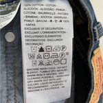 Levi's 501 Dark Wash Button Fly Raw Hem Denim Jean Shorts Size 28 Photo 3