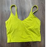 Lululemon  Align Tank Top Size 6 Yoga Pilates Athletic Neon Green Photo 3