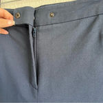 Whistles Brand Women's Eva Navy Blue Ankle Zip Trousers Size 8 Photo 5