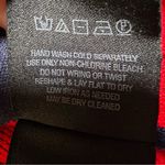 Anthropologie Moth Navy Blue and Red Knit Sweater Blazer Photo 8