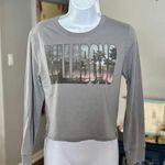 Billabong Grey Blue Long Sleeve Tee Photo 2