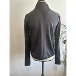 Lululemon Jacket Women's Size 8 Jet Black Ready to‎ Run Running Missing Zipper Photo 2