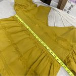 My Beloved NWT  WOMEN'S YELLOW mustard TOP Medium see measurements Photo 4