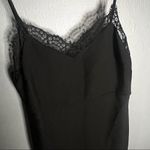 Lulus  black lace trim v neck sleeveless dress Photo 6