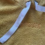 Gymshark Borg Cropped Citrus Yellow Fleece Hoodie Pullover Size XL Photo 3