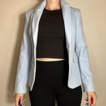 ZARA  Baby Blue Blazer Size 4 Photo 3