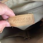 American Leather Co Beige Leather Backpack Tan Photo 3