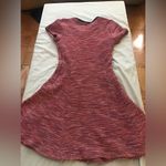 Comptoir Des Cotonniers women Cotton red knit fit & flare dress US size XS Photo 2