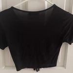 Pretty Little Thing Black Ruched Top Photo 1