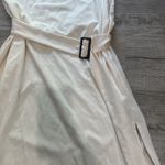 Prologue Women’s  sleeveles belted dress  white small Photo 8