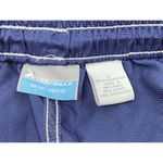Tek Gear Women's Blue Athletic Bungee Drawstring Cargo Pocket Shorts New Swim L Photo 5