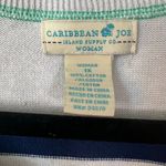 Caribbean Joe Navy White Stripe Long Sleeve Nautical Shirt Size 1X Photo 2