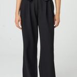 Glassons High Waisted Wide Leg Pleated Trouser Dress Pants Black Women's Size 12 Photo 0