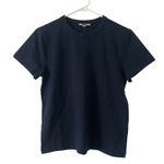 Madewell  The Perfect Crewneck Tee in All Day Jersey Cotton Navy XS New Photo 0