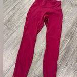 Lululemon  Athletica Burgundy Leggings Photo 6