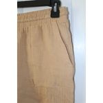 Nicole Miller Tan Lightweight Shorts Photo 5