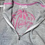 Aeropostale Sleeveless Zip Up Hoodie Womens XL Grey Sweatshirt California Casual Photo 10
