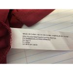 Eloquii  Cocktail Dress Size 20 Maroon Caftan Style Drape Tie Sleeves Formal NWT Photo 7