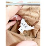 ALC Frank A.L.C. Augusta Shorts in Playa Brown Tan Tie Waist 8 NWT Photo 3