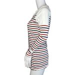 The Limited The‎  Shirt Womens Small Red White Blue Stripe Perfect Tee Basic Casual Photo 2