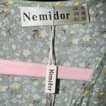 Women’s Plus Size Spring, Summer Boho, Tiered Floral Dress with Pockets. Size 26 Green Photo 7