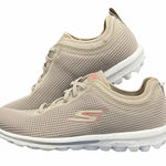 Skechers GOwalk Ultra Go Taupe Mesh Walking Shoes 8.5 Photo 0