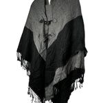 Accessory St. New York‎ Acrylic Cape Sweater Black Size undefined Photo 2