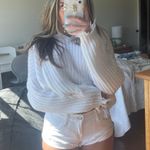 Wildfox White Jean Shorts Photo 2