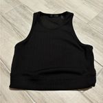 Helmut Lang ‎ Black Sleeveless Women's ribbed tank size large Photo 9