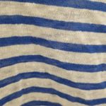 Michael Stars 💕💕 Long Sleeve Striped T-Shirt ~ Blue & White Stripes Photo 5