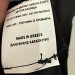 ozai n ku Satin Black Green Color Block Short Sleeve Maxi Dress 2XL Size 2X Photo 5