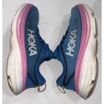 Hoka One One Bondi 8 Coastal Sky Blue Pink Running Shoes Sneakers Women’s Size 9 Photo 1