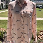 Rails  Women's Kate silk Jaguar Leopard Print Blouse Photo 1