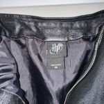 Harry Potter  Knockturn Alley Black Faux Leather Zip Up Mini Skirt Woman Size S/M Photo 4