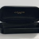 Coach hard shell glasses case black Photo 2