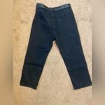 Loft Size 31”/ 12 Black Pants with Leather Trim and Ring Detail Photo 5