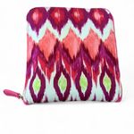 Chico's  Be Bold Packable Zipper Tote Bag in a bright ikat print Large Retail $69 Photo 2