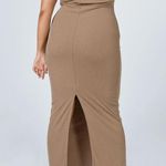 Princess Polly NWT : Charm Strapless Maxi Dress in Brown Photo 5