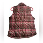 Eddie Bauer Vintage Womens Goose Down Puffer Vest Y2K Cabin Plaid Size Medium Photo 8
