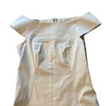 Theory Elegant Cream Mini Dress Photo 2