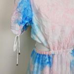 Elliatt  Reflection Midi Dress Pink blue Multi Photo 3