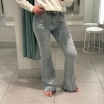 Super stretchy wide leg / bootcut jeans size 28 Blue Photo 8