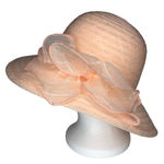 Ellen Tracy Peach Formal Hat Photo 1