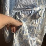 Liz Claiborne Vtg Nightgown Robe Sleep Shirt Pajama 2X/3X Blue Floral Cottage Photo 6