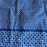 Talbots Blue White Print Lined Cotton Spandex Mini Skirt Size 10 Photo 10