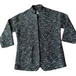 Anthropologie NWT Elevenses Black Motif Minka one button pockets Jacket medium Photo 0